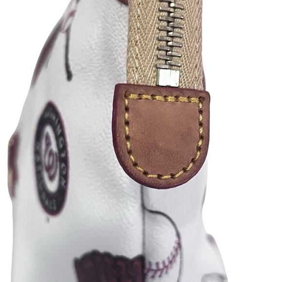 Dooney & Bourke Washington Nationals Logo MLB Coated Cotton Cosmetic Case Clutch - Picture 7 of 12